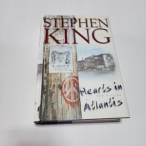 Hearts in Atlantis Stephen King EC‎ HC DJ First Edition Second Printing